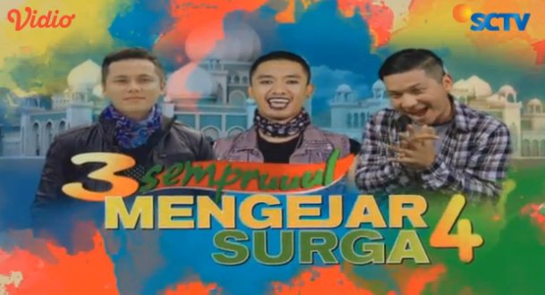 Rizkafarikhah's tweet photo. Lucu banget di #3semprul sepedanya bang gading bannya kagak ada https://t.co/CW5h6J17na