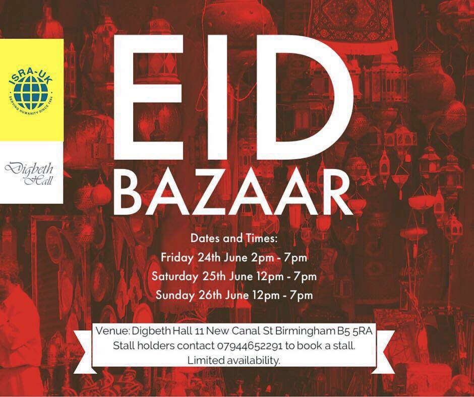 JamillaTweets's tweet image. #EidBazaar in #Birmingham