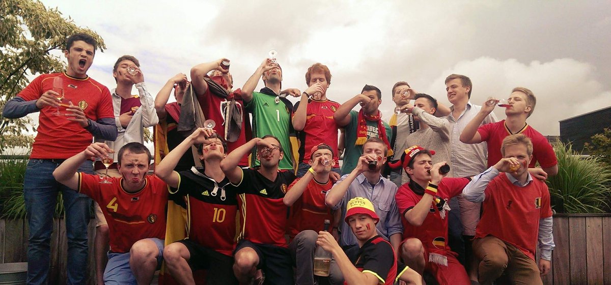 JeremieBuvens's tweet photo. Can't wait to go crazy again with the crew! #Bel #BELSUE #Euro2016 #belgianreddevils #tousenfrance @BelRedDevils https://t.co/vbYTg8GPCK