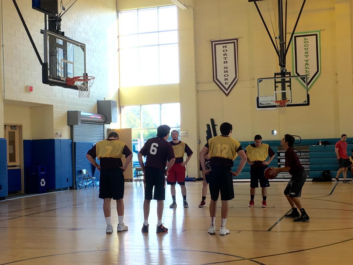 MacArthur-Mineola summer-league basketball action in Hicksville.