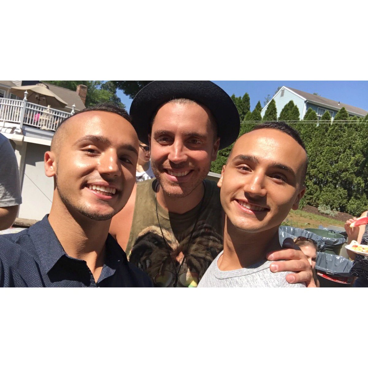 anttartaglia's tweet photo. Thank you so much @nickfradiani for coming over my house today for the #StarPoolParty! ππ€πΌ@STAR999radio https://t.co/jFaRdZsD0S