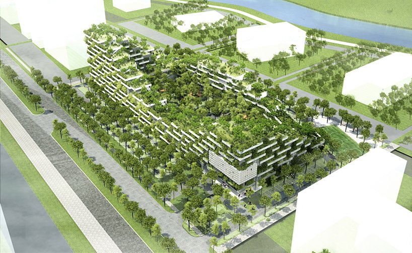 designboom's tweet photo. construction starts on vo trong nghia's FPT university in ho chi minh city https://t.co/iovWghwKbj https://t.co/ONfvhjR4R3