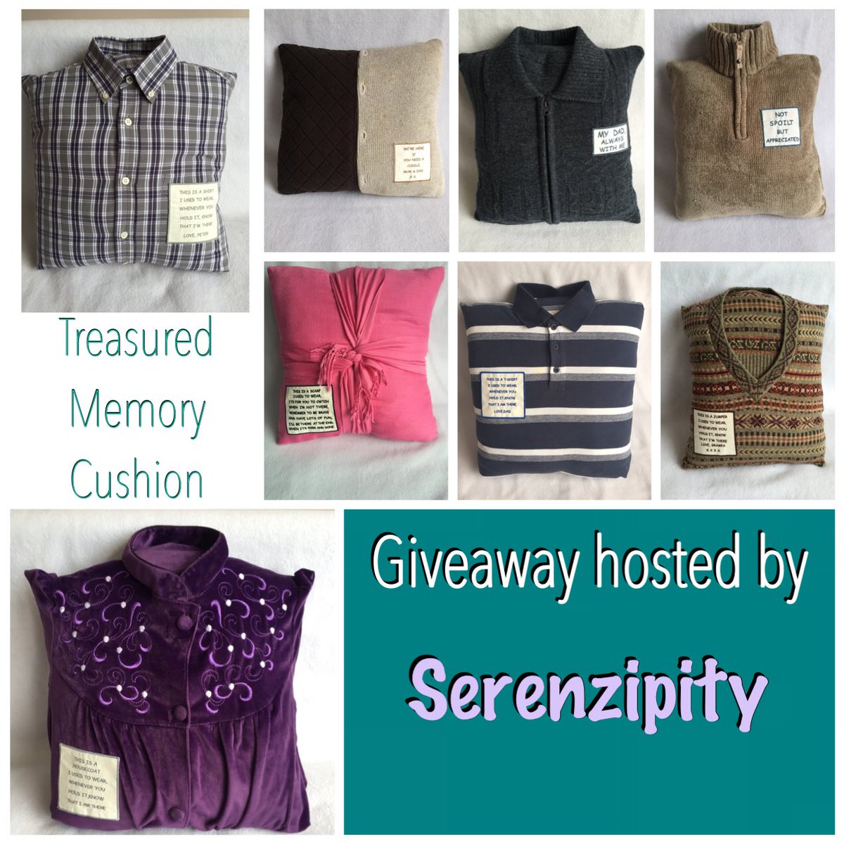 Serenzipity's tweet photo. I have a #competition to win a #memorycushion. Click the link! https://t.co/ajy0BOISFj https://t.co/jTJnjmvQ1R