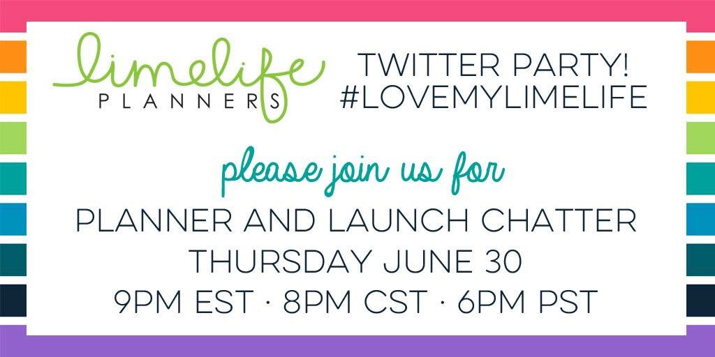 vee_el_dub's tweet photo. .@LimelifePlans is having their new release on July 1. Will you be at our #plannerparty? #lovemylimelife https://t.co/VXaeNQnarf