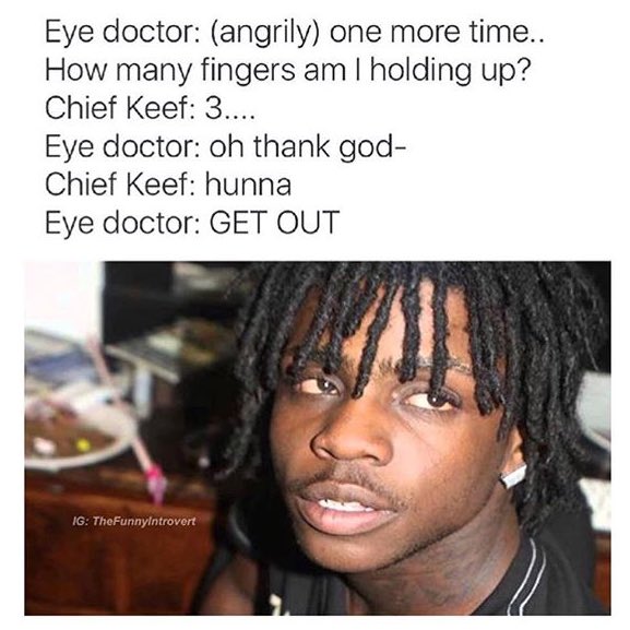 IIIKAZIII's tweet photo. Did @ChiefKeef wrong lmao #memes #threehunna #ganggang #glogang https://t.co/TqHlMqoFJu
