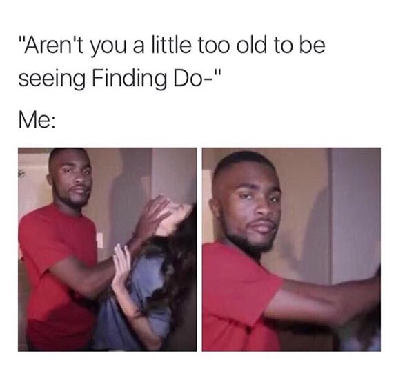 IIIKAZIII's tweet photo. Lmfao stop! #memes #meme # findingdory https://t.co/RDCfImTxtN