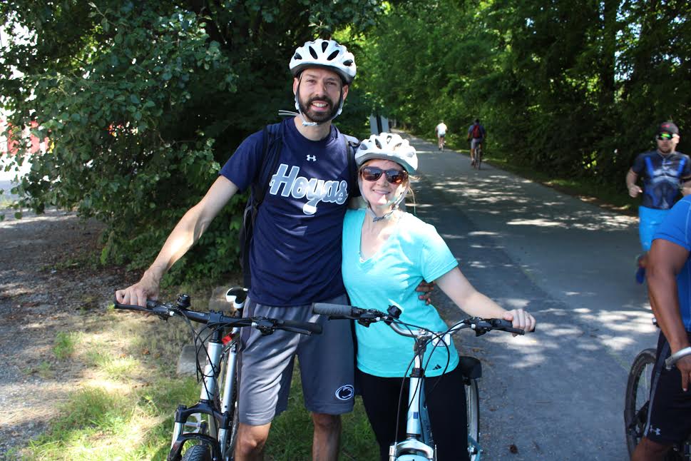 CCTreports's tweet photo. On Saturday, June 19, we installed 55 bells on the bikes of users of the #CapitalCrescentTrail. #BikeSafe https://t.co/CNQpRcdPIc