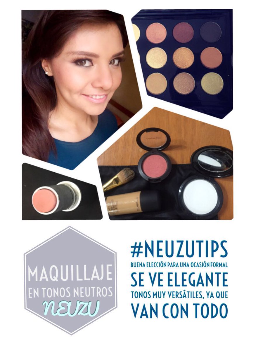 Neuzu's tweet photo. #MakeUp en tonos neutros #ReinventYourself https://t.co/cAFh8A3gnj