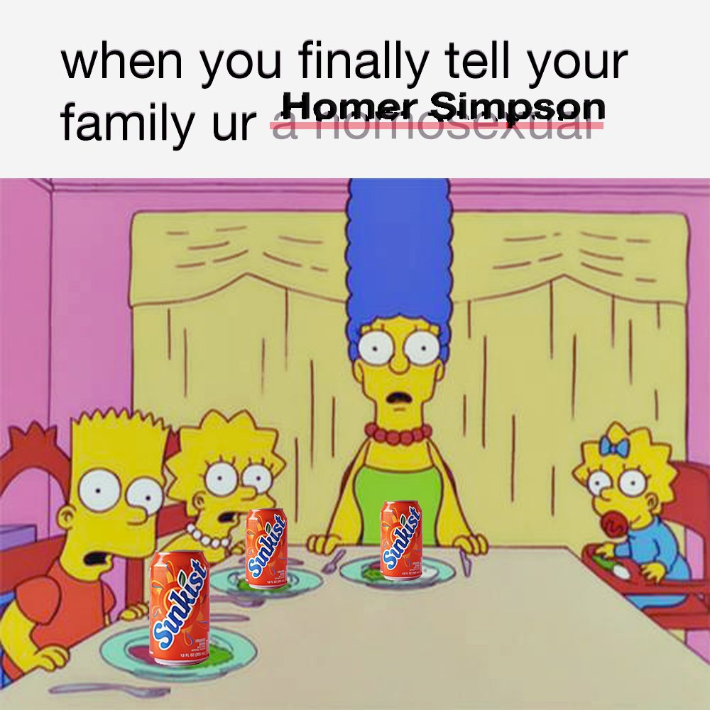 375mL_Sunkist's tweet photo. don't be afraid to let them know who you are <3
#simpsons https://t.co/RSgGLozNKA