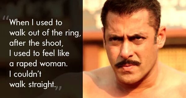 joel__Samuel's tweet photo. #NoSultan of words Salman does it again, Rape happens to men too! @BeingSalmanKhan #InsensitiveSalman https://t.co/jnHlbRlnJF