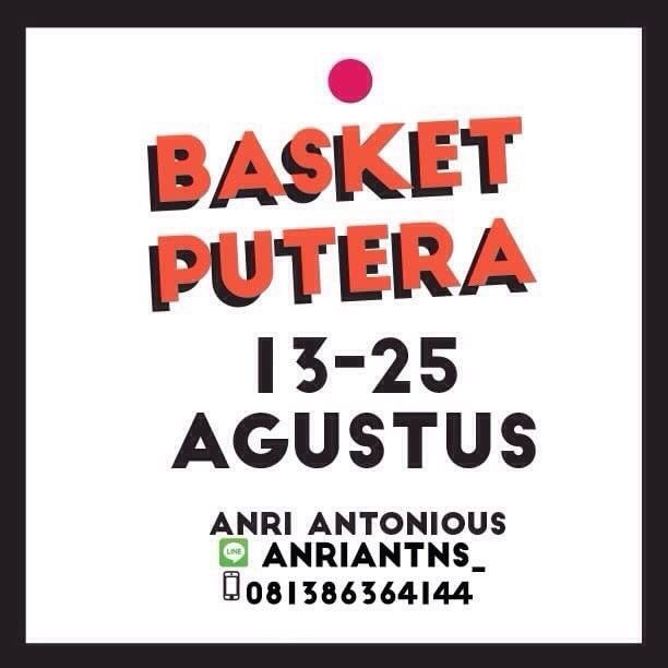 The competition will be held on
Gor dimyati &amp; SMAN 5 Tangerang.
Fee for regist:
💰350k /Tim (incl WO=50k)