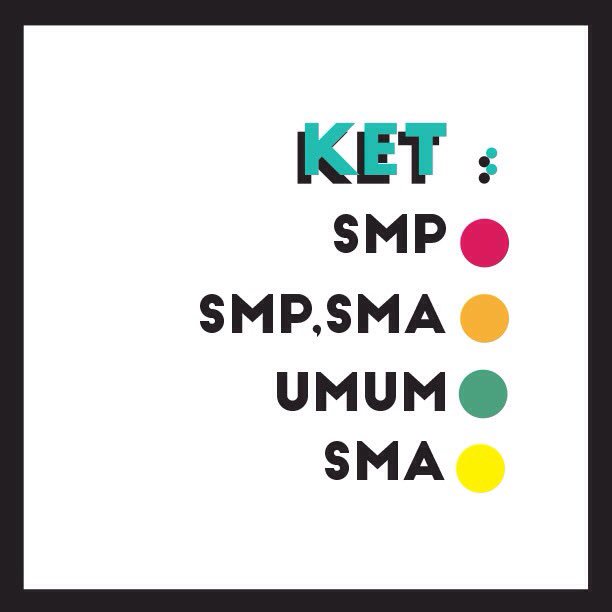 GREENIVE 2016 competitions are open for

•Public
•SMA/SMK/Sederajat
•SMP/Sederajat