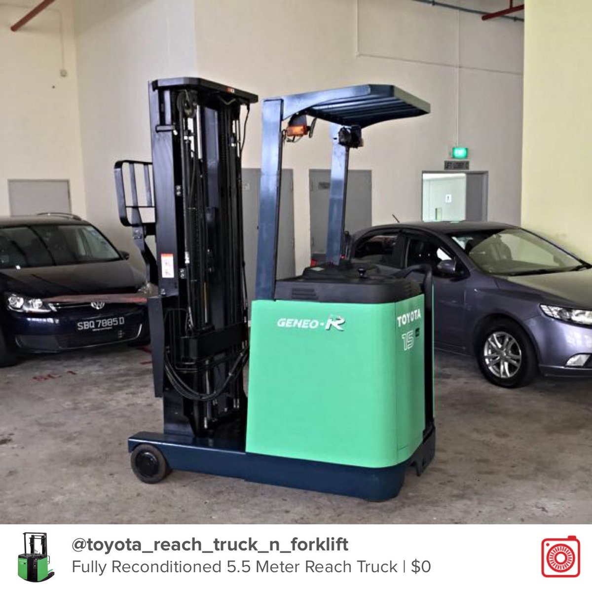 sales_low's tweet photo. Selling Fully Reconditioned 5.5 Meter Reach Truck $0 https://t.co/oTHDmECBa0 #carousell @thecarousell https://t.co/GEG8QOd8jo