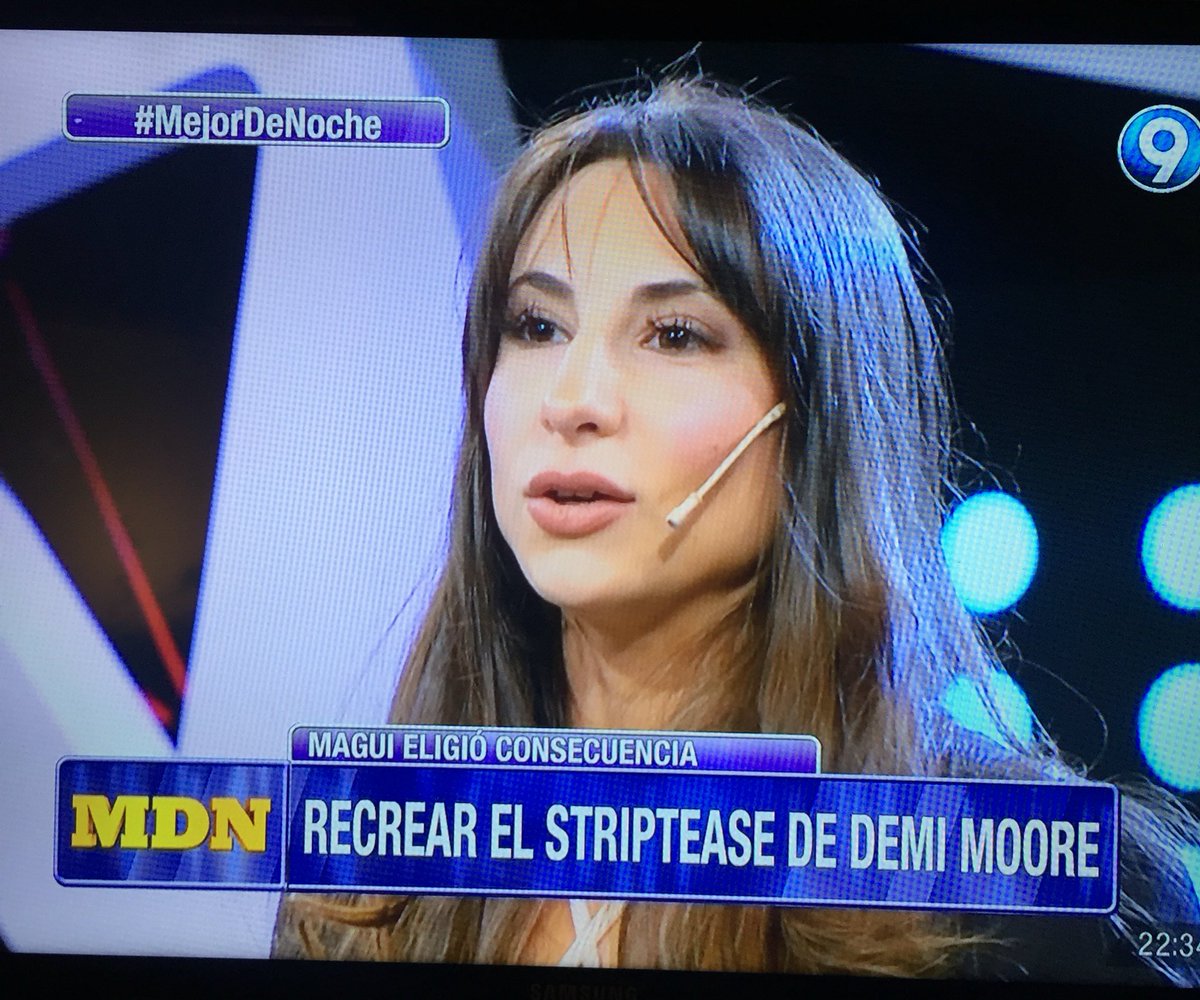 agenciaAB's tweet photo. Ahora la genia de @magdalenabravi en @MDN_C9 con @monteroleo por @canal9oficial #mejordenoche # https://t.co/sUsPy7Quth