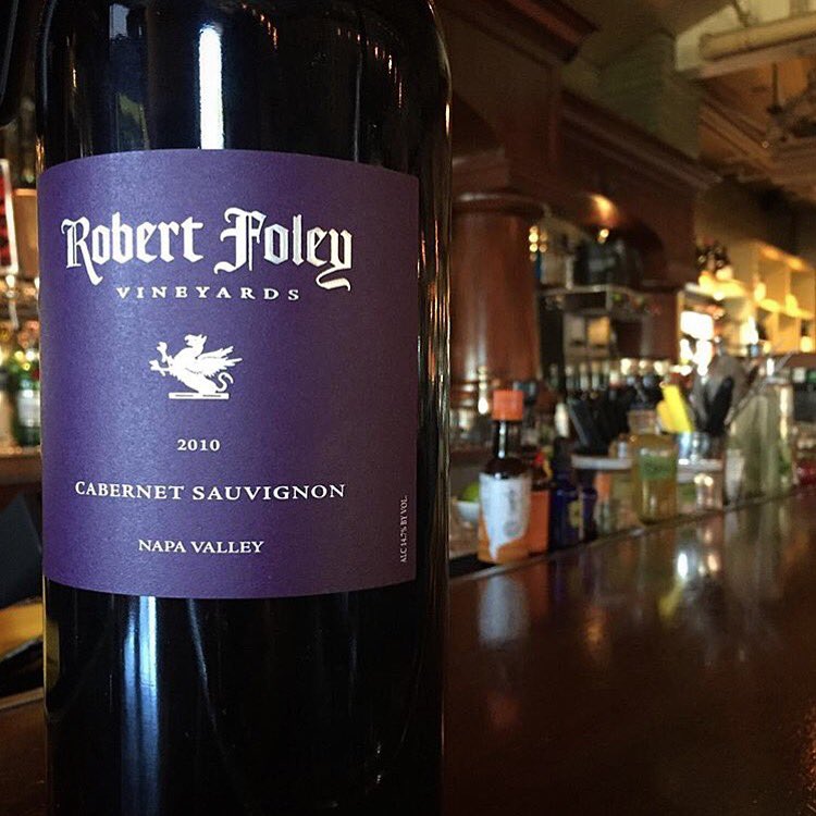 RobertFoleyWine's tweet photo. From @tinroofbistro on IG: "This Monday's featured wine is the #RobertFoley 2010 #Cabernet Sauvignon. #winetime" https://t.co/FJBPJAjXZ6