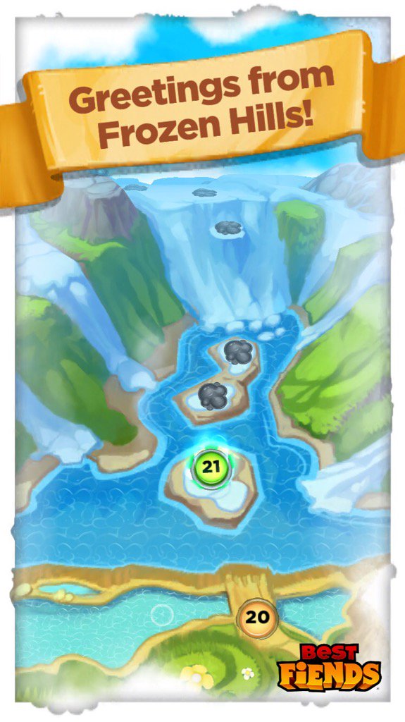 kdkat123's tweet photo. Gate Opened! Bring on the Frozen Hills in #BestFiends - Download FREE - https://t.co/3unxRGJHrj via @bestfiends https://t.co/GmocNv0XWg