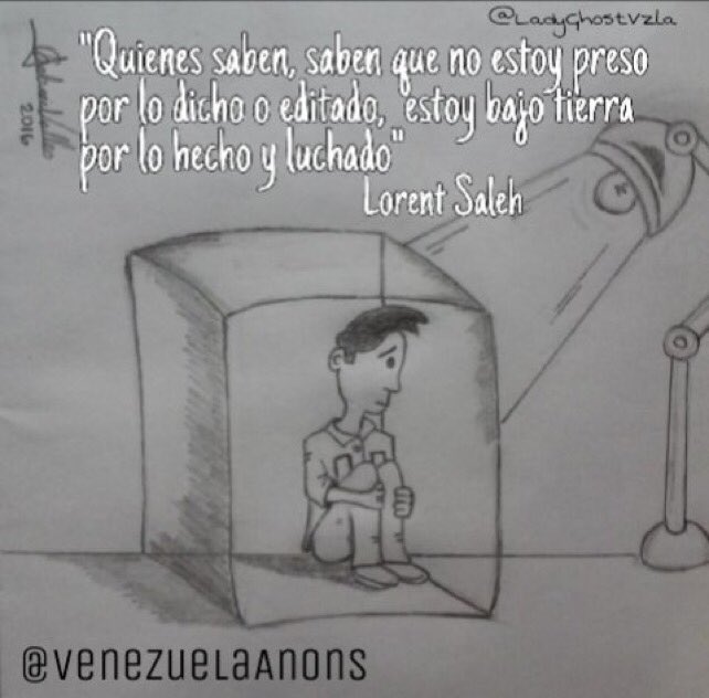 LadyBloodV's tweet photo. #SOSLorent Hace 27 días fue emitida la boleta de traslado de @LORENT_SALEH al Hospital Militar aún a la espera https://t.co/BBEbi0X6p3