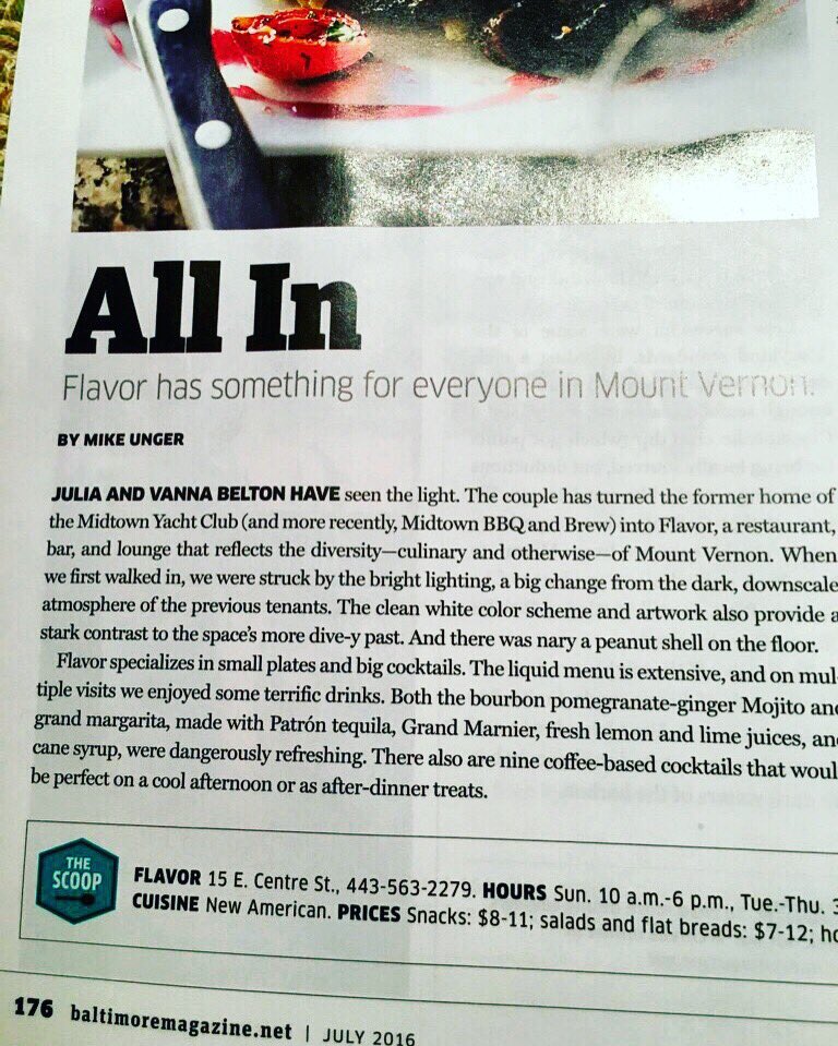 Flavor Baltimore (FlavorBaltimore) Twitter