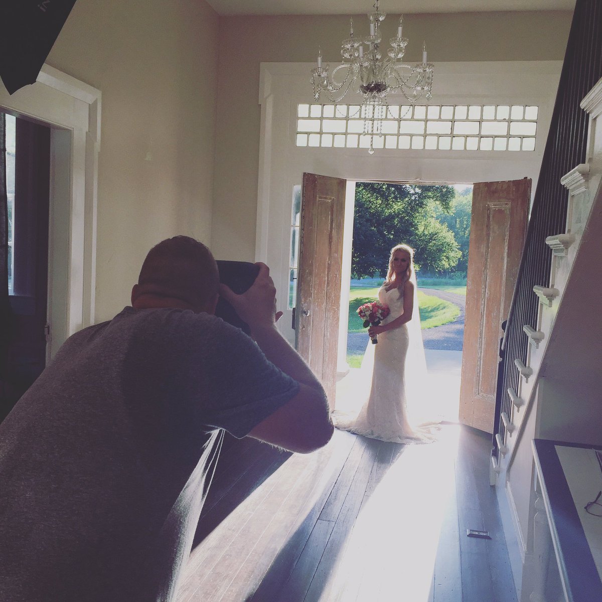 Bridal shoot can't wait to see the rest! <a href="/brownlabphoto/">BrownLabPhoto</a>