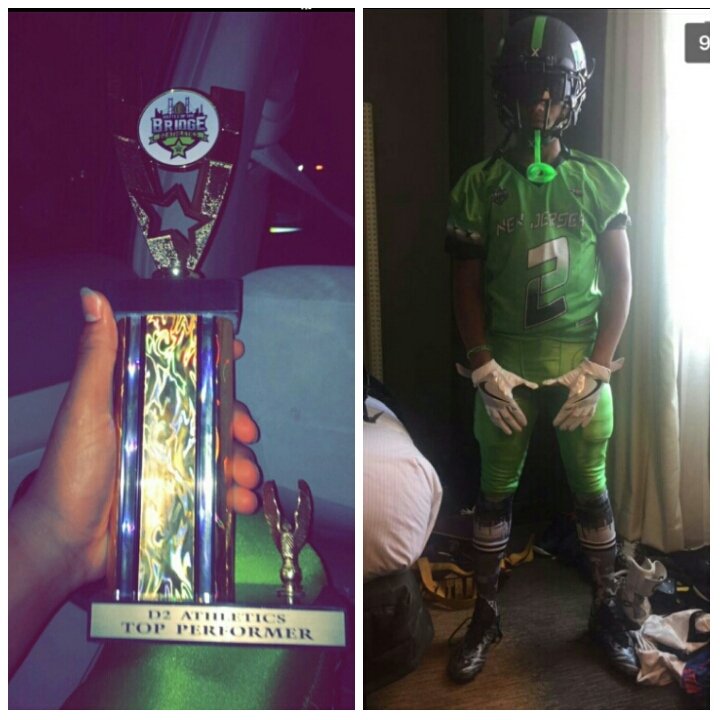AAFootball4u's tweet photo. My neph @kavonchambers 8th gr NJ vs NY All Star Game. He got MVP. Im super proud of him. #HSNext! Luv u Man. #BPG.. https://t.co/3APFb9rgcj