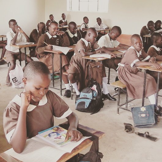 Money spent on lattes for 2 weeks provides a month’s worth of education, clothing and medicine for a #TumainiKid.