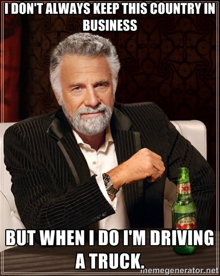 ohtruckthat's tweet photo. It's true. #Trucking keeps this country running 24 hours a day, 7 days a week. We'll drink to that! https://t.co/8LobPIZarm