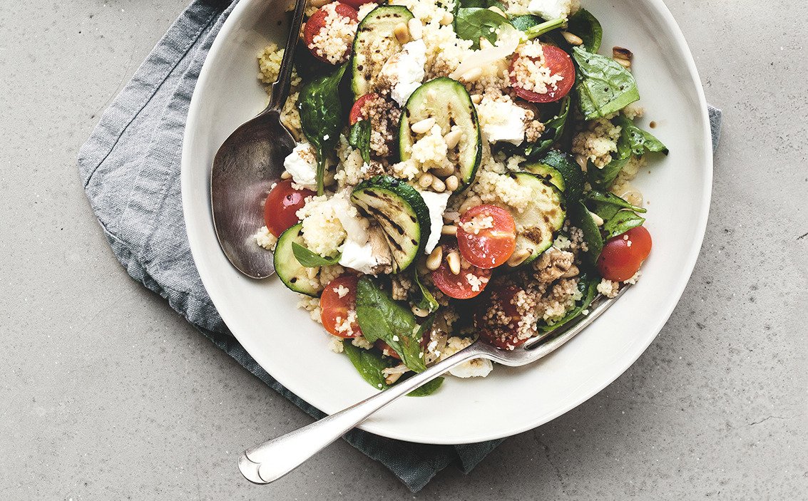 weelicious's tweet image. Easy Couscous Salad featured on @joannagoddard will be a summer staple! bit.ly/28JN9KL