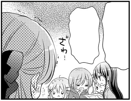 このコマのかおすの目がなんかすごく怖くて、怖いから早くこのコマ描き終わりたい!って思いながら描いてた記憶。後から見るとそこまででもない 