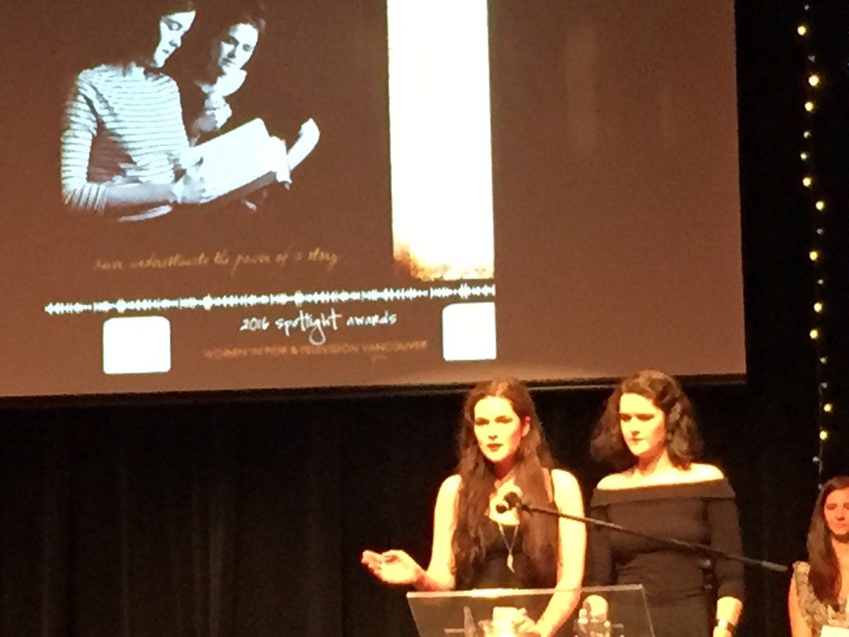 reelwestmag's tweet photo. Matrix Production Services Image Award winners Kailey Spear &amp; Sam Spear  @WIFTV Spotlight Awards https://t.co/XJmXRL4T8b