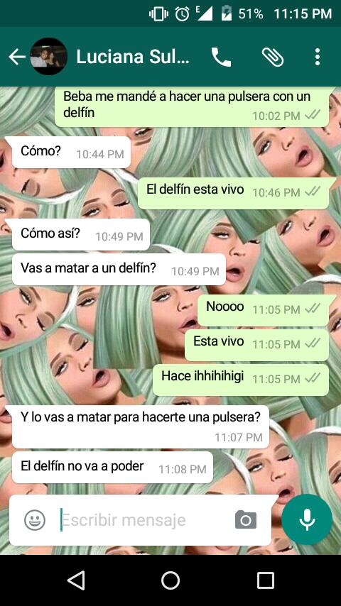 frankienstain's tweet photo. Conversaciones normales entre Luciana y yo https://t.co/DfTAre8Zh7