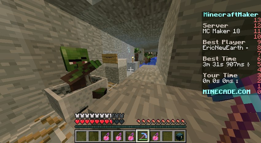 Minecade's tweet photo. Can you beat #Minecade GM EricNewEarth at his own game? Try #SuperMinecraftMaker level Into The Earth to find out! โ https://t.co/A3cFZUa0Kx
