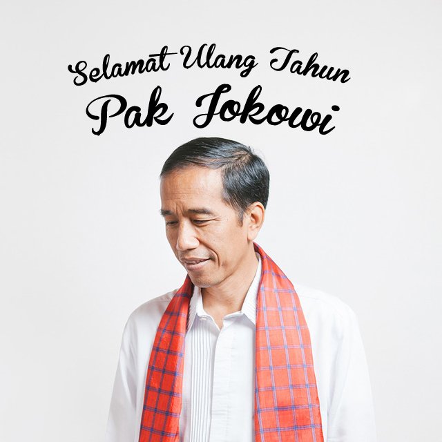 Happy Birthday Mr. President <a href="/jokowi/">Joko Widodo</a> keep healty and stay strong!;) #HBDJokowi55
