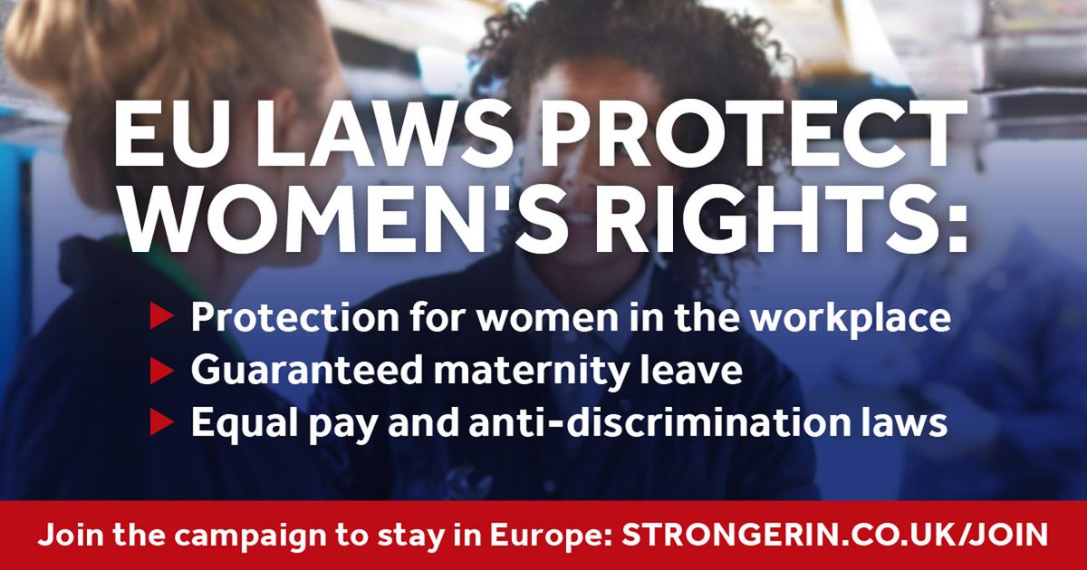 EU laws protect women's rights