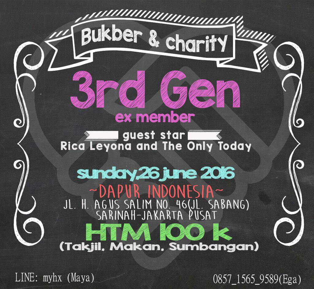 Ayo yang mau ikut bukber sama <a href="/PutriFarin_K/">Putri Farin Kartika</a> dan kawan" ex member gen 3 lainnya bisa langsung daftar