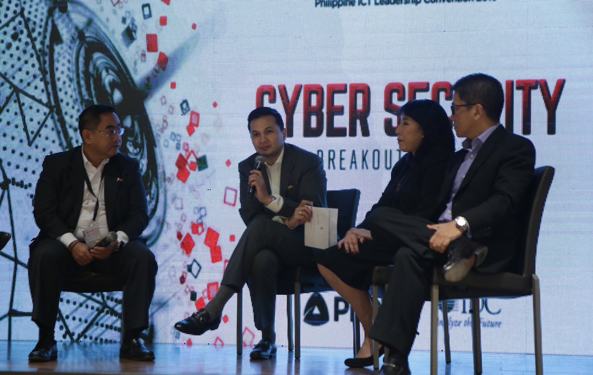PLDTEnt_Cares's tweet photo. #cybersecurity breakout session panel discussion moderated by #PLDT's @nicoalco #PLDTDigiCon https://t.co/fEQ5j8z1qL