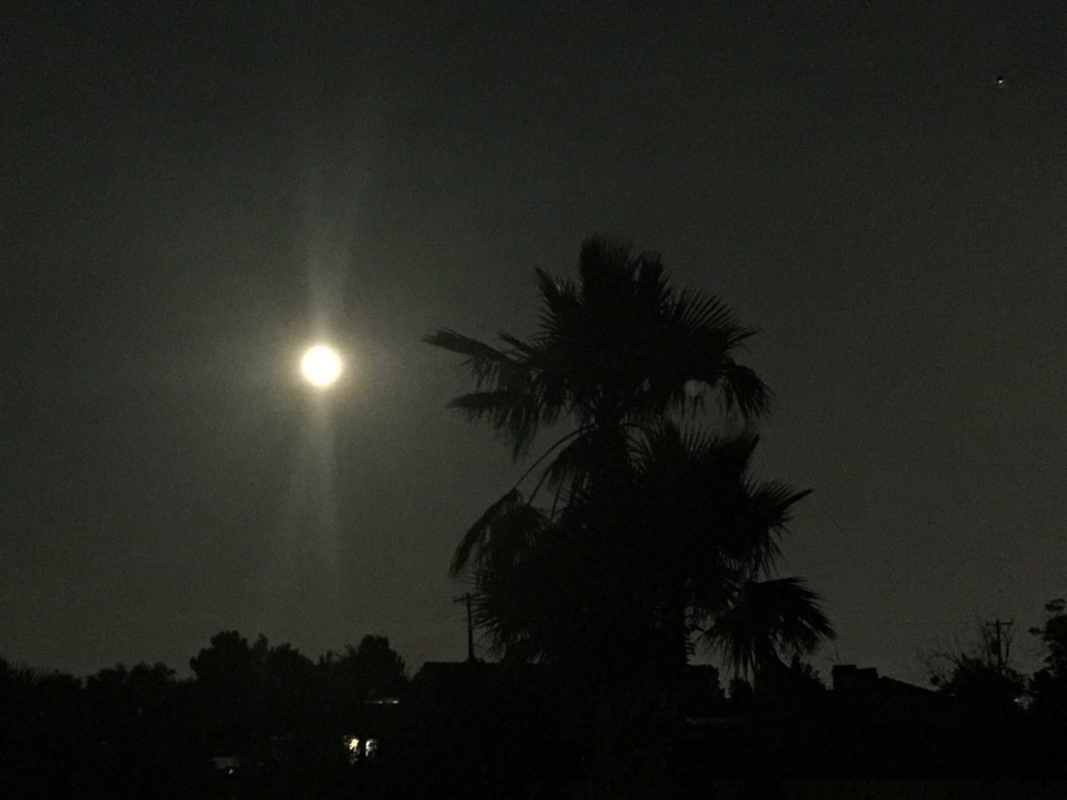 soccervegasmom's tweet photo. #StrawberryMoon #LasVegas #Itisbright #Nofilter #LasVegasWeather https://t.co/eCG162XuPH