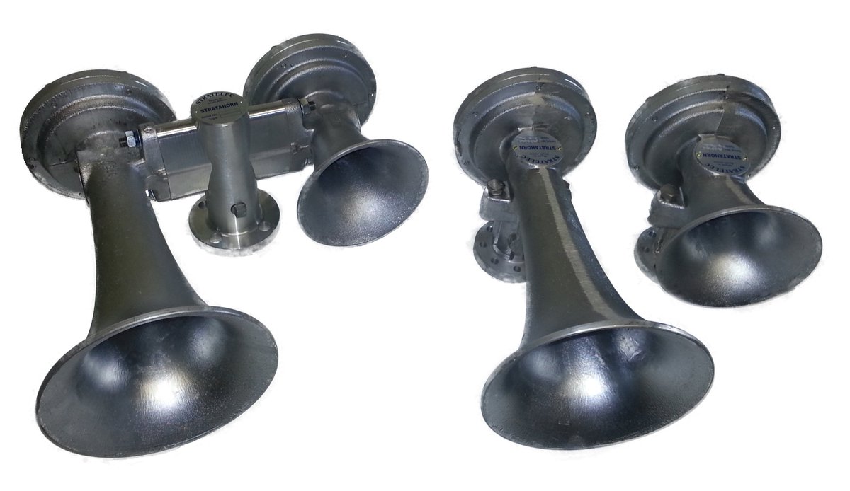 Stratelec_cc's tweet image. @Stratelec_cc #Stratelec range of #AirHorns #Air_Horns.