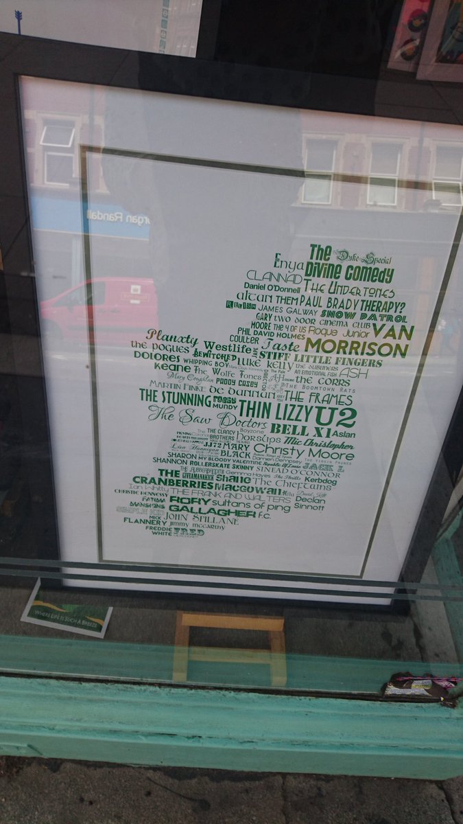 mimivanger's tweet photo. #musicmaps by @Philby_Walsh in our front window #lovethem #art #Balham https://t.co/SE09KRLWru