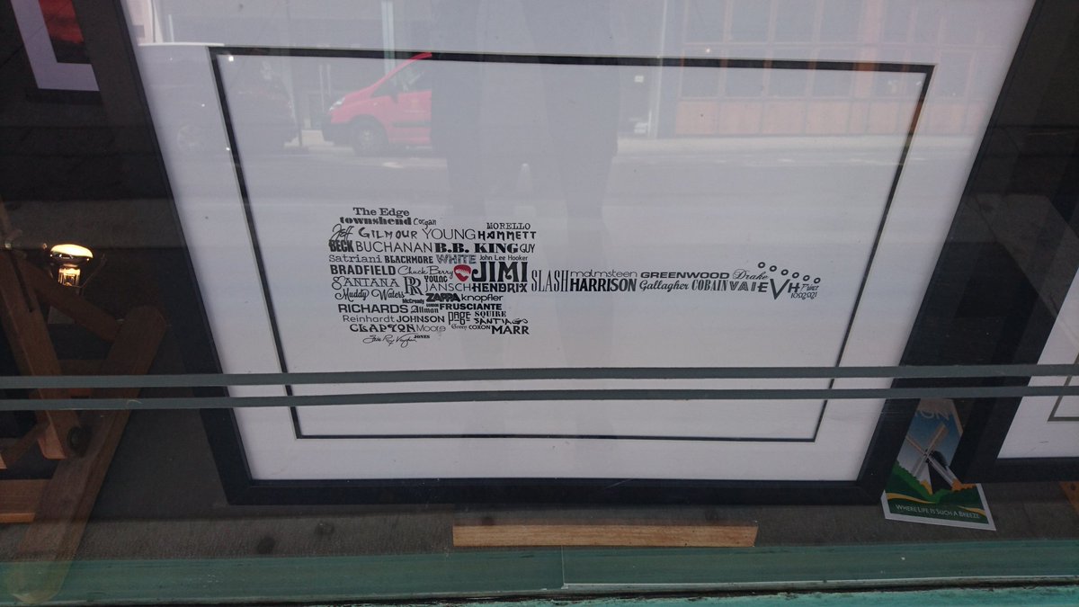 mimivanger's tweet photo. #musicmaps by @Philby_Walsh in our front window #lovethem #art #Balham https://t.co/SE09KRLWru