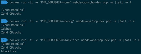 TeamWebDevOps's tweet image. Tip: With newest php-dev #Docker images you can switch between none, #xdebug and #blackfire #php debugger ~mb