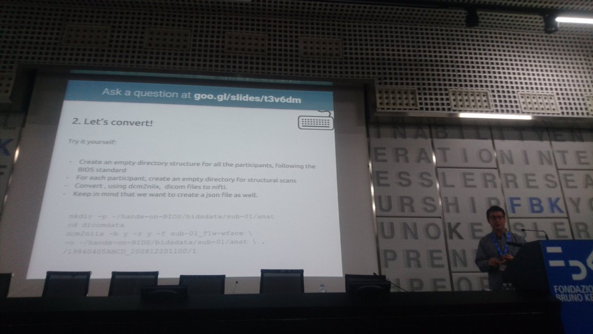 chrisgorgo's tweet photo. First ever BIDS workshop! #PRNI https://t.co/nqPA0Cmum4