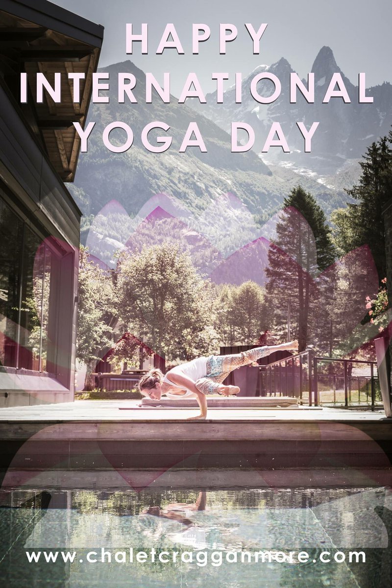 LesPraz's tweet photo. Happy International Yoga day from Chalet Cragganmore #Yoga #Alps #InternationalYogaDay https://t.co/B7IeCnmW1g