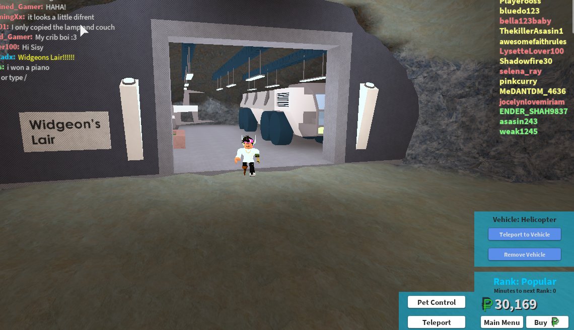 JosefRad_ROBLOX's tweet photo. WIDGEONS LAIR!!! #PlazaBadgesPlease https://t.co/M3gWo85C8w