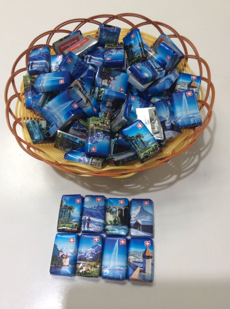SmartDevLLC's tweet image. #Swiss #chocolate from the job trip of your boss? Could you ask for more? Sweet day at #SmartDev!
