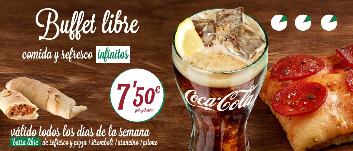 PiccoloGranada's tweet photo. YAA!! #SORTEO de BUFFET LIBRE para dos, GRATISSS!! RT y síguenos! Y si no toca... ¡lo tienes a 7’50! Hasta las 22.30 https://t.co/1f68lQuzRb