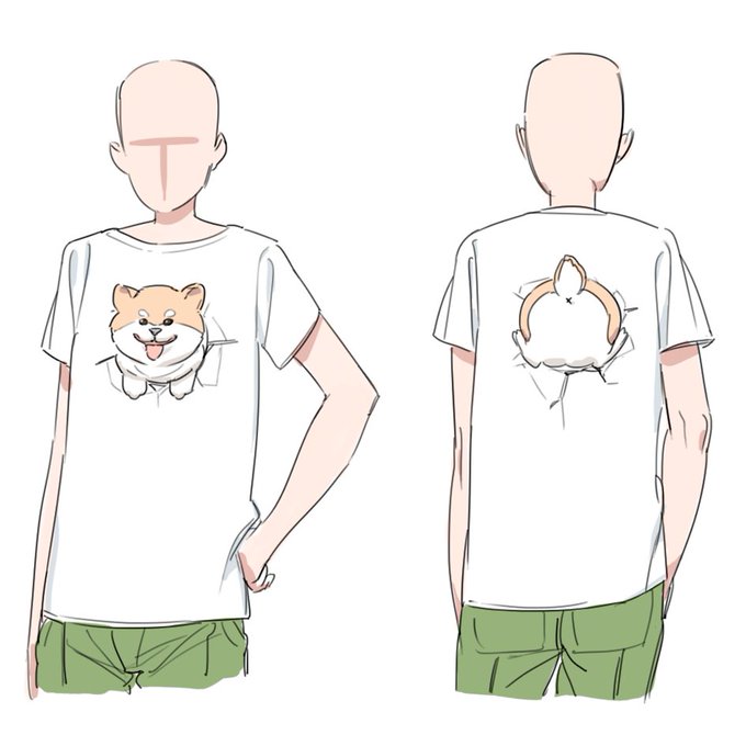 「dog shirt」 illustration images(Oldest)