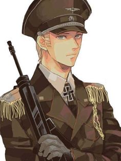 The German stood with a stragiht face waiting for his shift to end. he glances at his watch. "halbsechs"
#openRP
