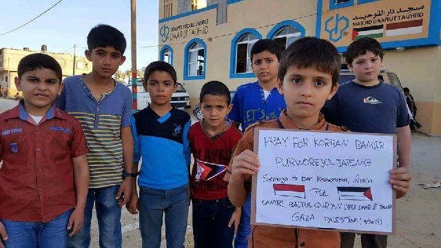 Jogja24Jam's tweet photo. Doa dari Anak Gaza #palestina untuk musibah di #purworejo-@FatinOnTweet https://t.co/LWxfCnpimH