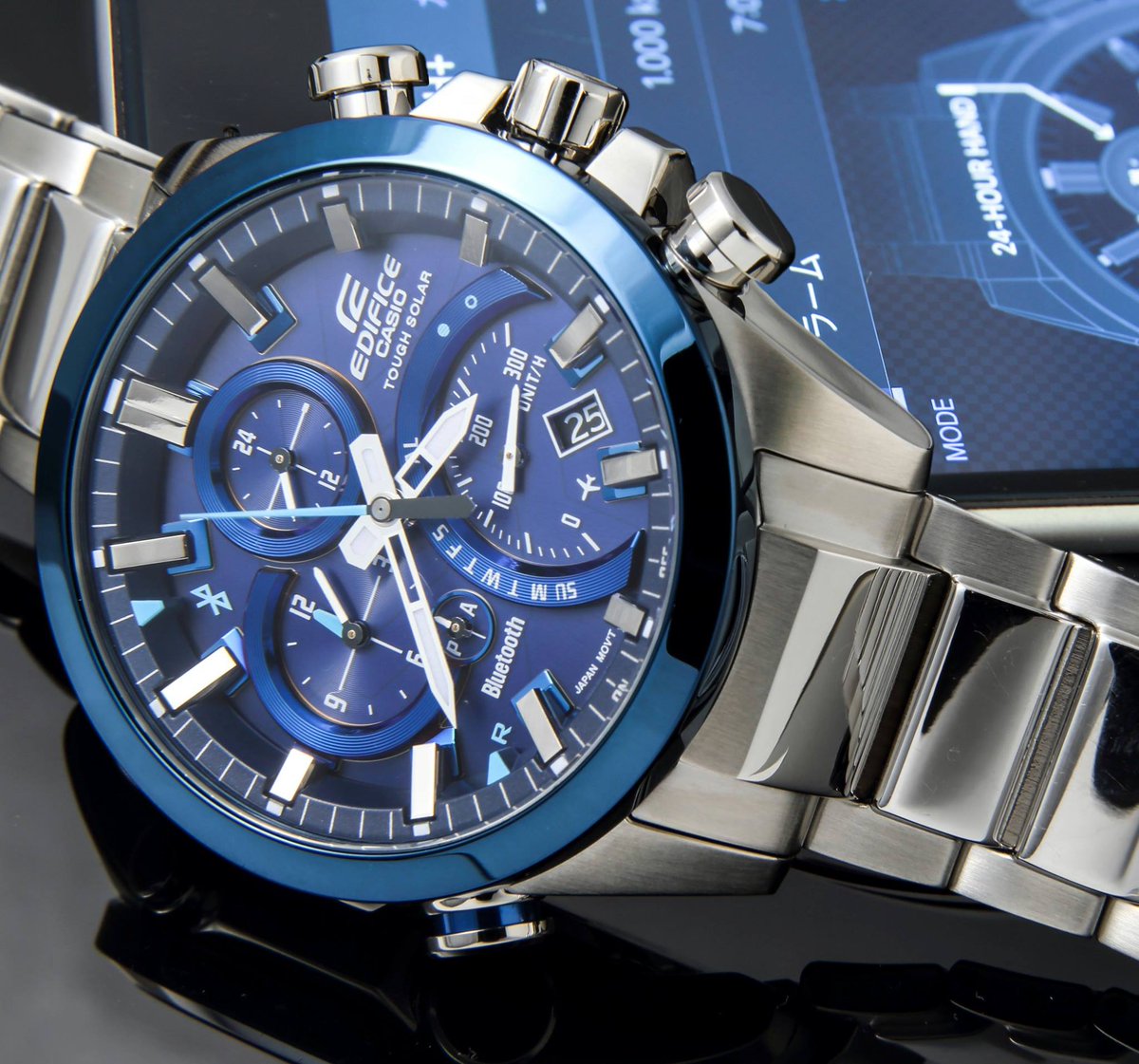 casio edifice 24 hour hand
