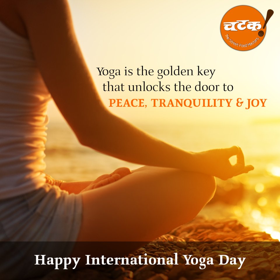 ChatakkFoods's tweet photo. Happy International Yoga Day!
#yoga #yogaday #internationalyogaday #pune https://t.co/w9kDYXrnSW